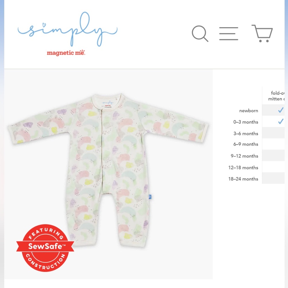 Magnetic Me baby girl pajamas (18-24 months)